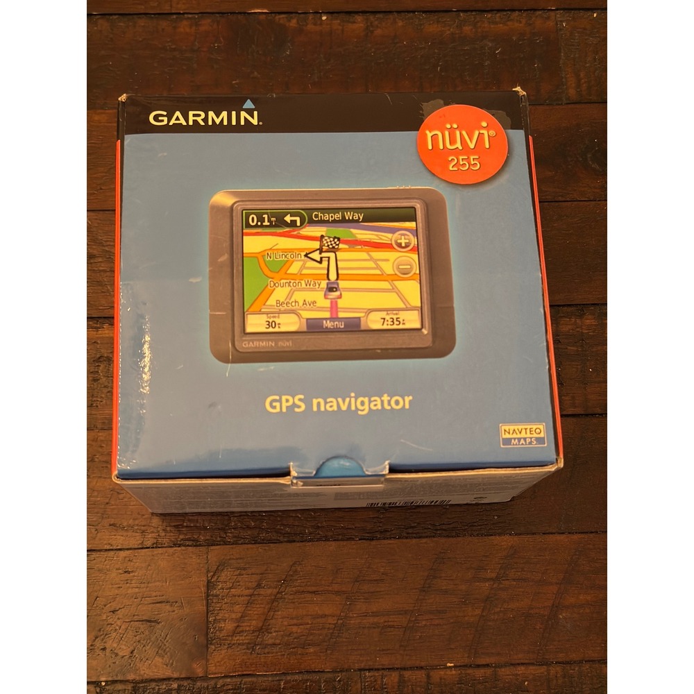 Garmin nuvi 255 Portable GPS Navigator System North America Maps Open Box